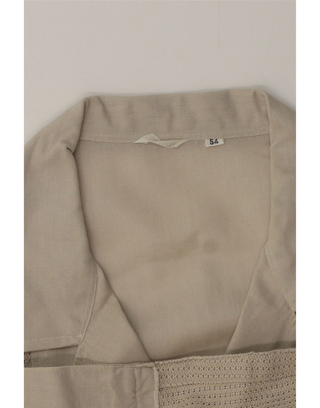 Vintage Herre Overshirt Skjorte IT 54 XL Grøn