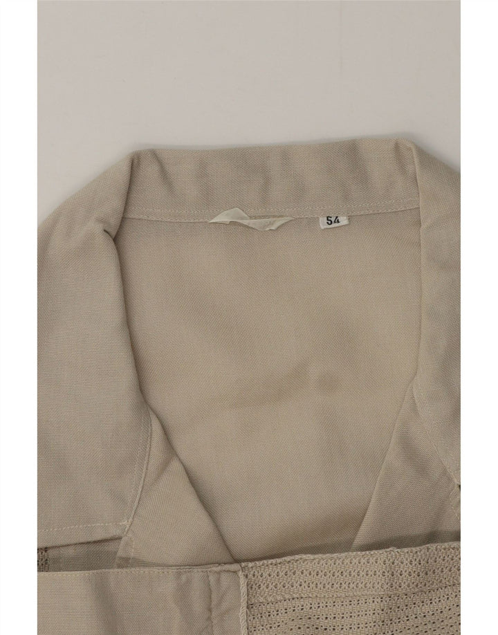 Vintage Herre Overshirt Skjorte IT 54 XL Grøn