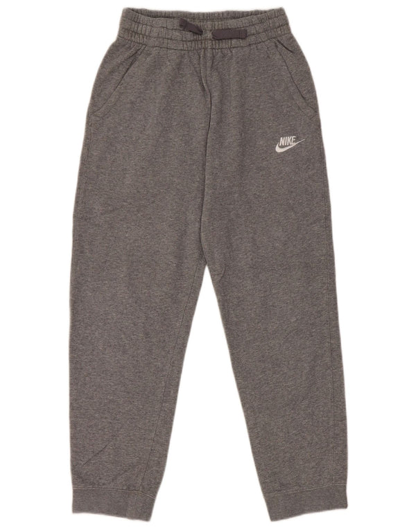 Nike træningsdragt bukser til piger Joggers 12-13 år grå flækket bomuld