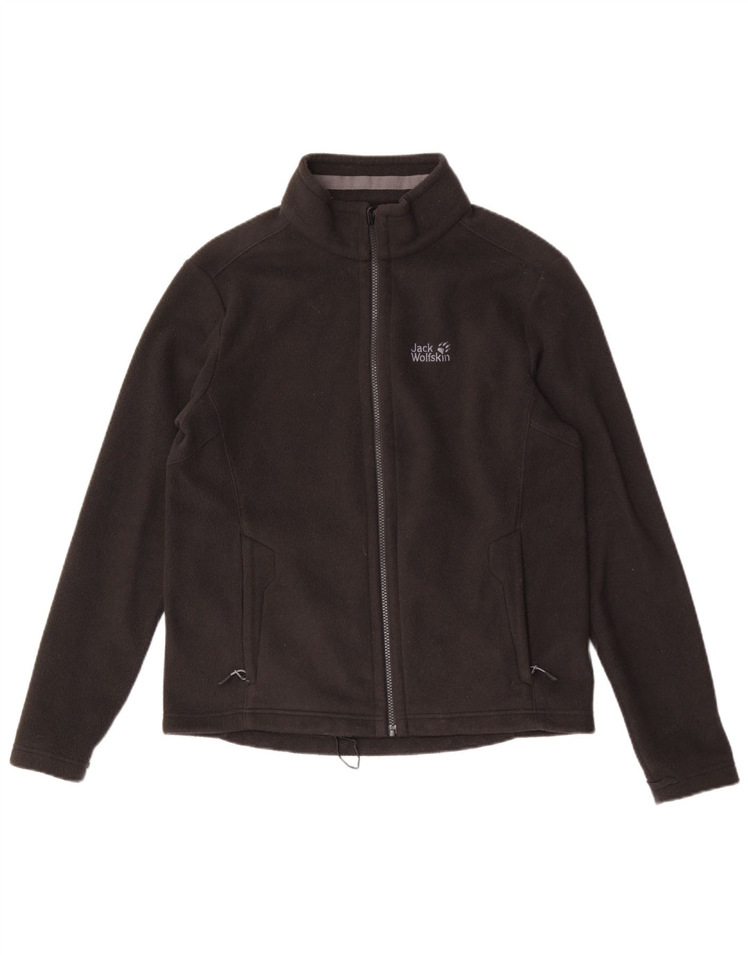 Jack Wolfskin Herre fleecejakke UK 36/38 Lille sort polyester