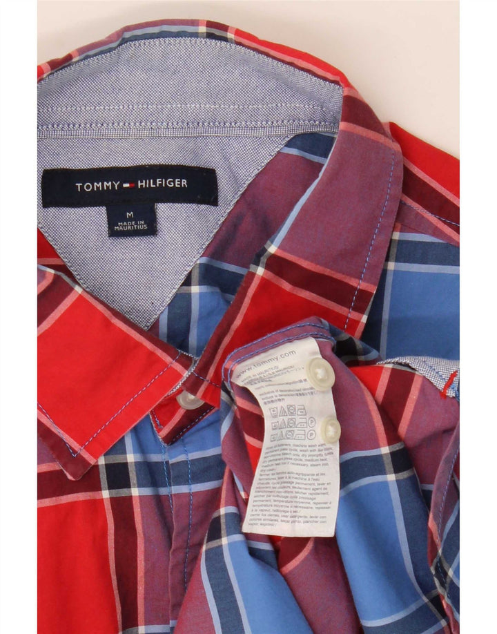 Tommy Hilfiger Herreskjorte Medium Flerfarvet ternet bomuld