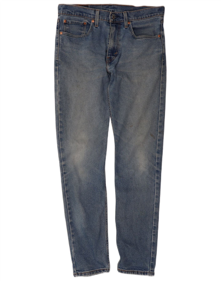 Levi's Dame 512 Slim Tapered Jeans W31 L32 Blå Bomuld