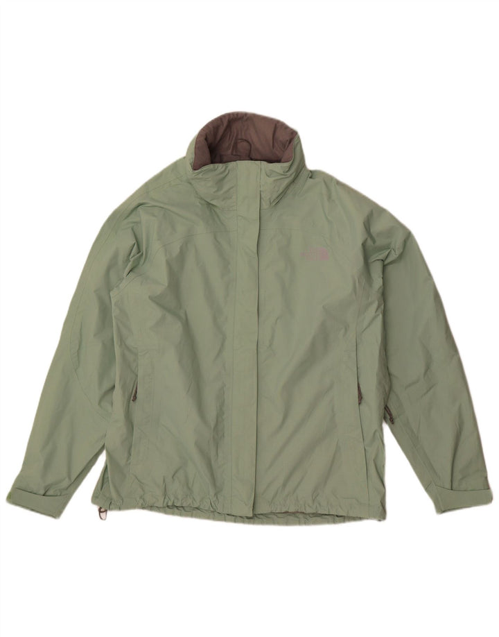 The North Face Dame Oversized regnjakke UK 16 Stor Grøn Nylon