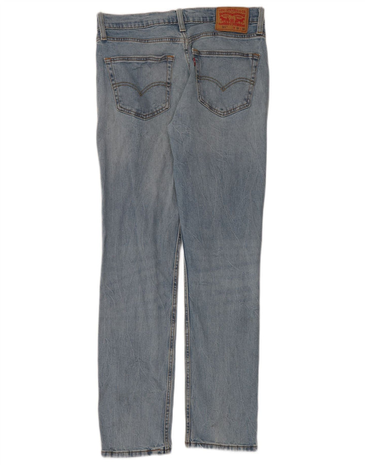 Levi's Herre 511 Slim Jeans W32 L32 Blå Bomuld