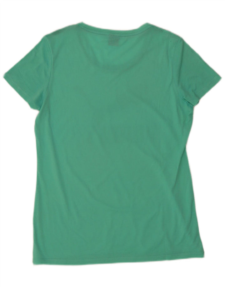 Puma Graphic T-Shirt Top UK 14 Large Grøn