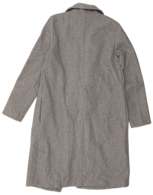 Zara Womens Open Overcoat UK 10 Small Grå