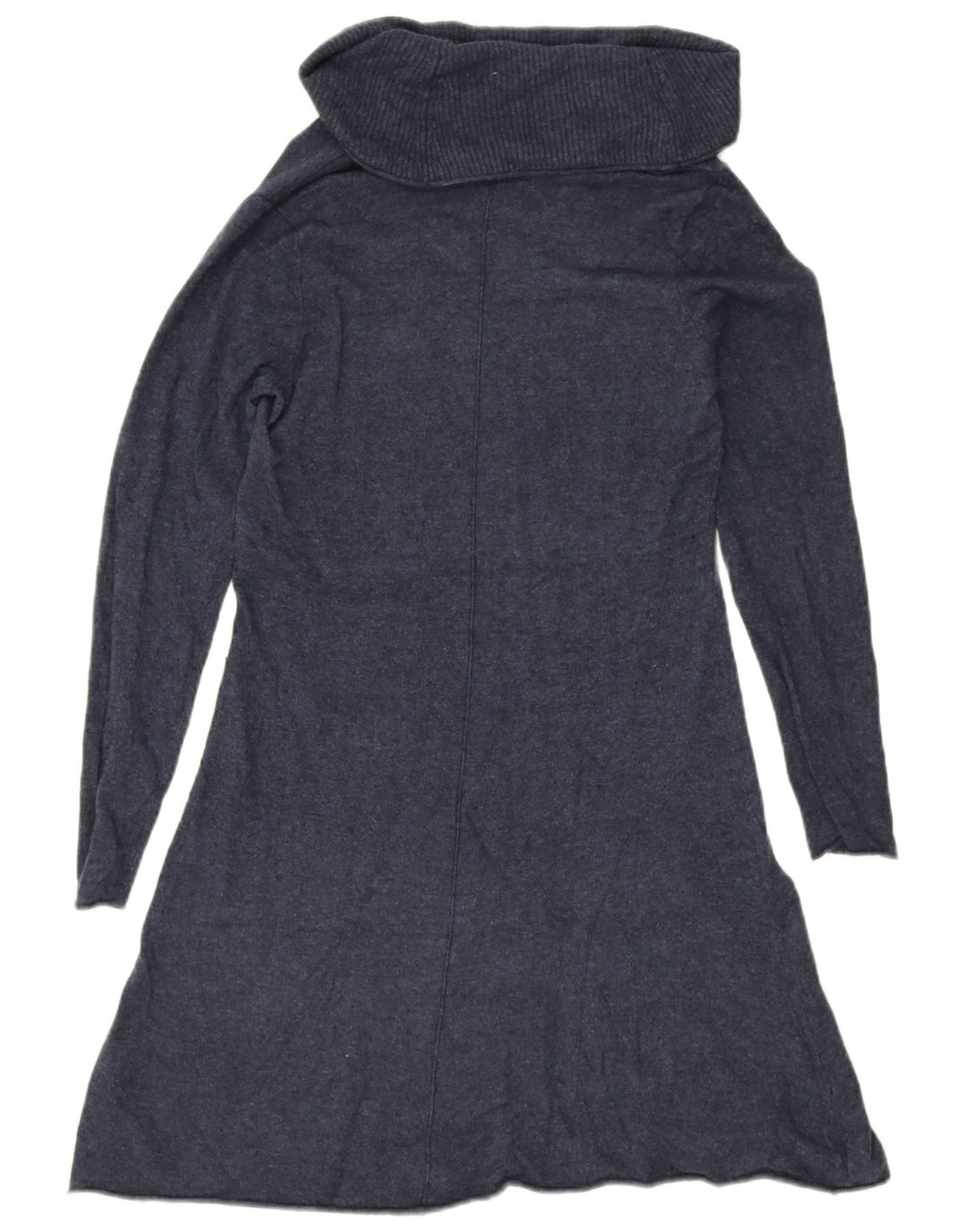 White Stuff Dame Jumper Dress UK 14 Medium Navy Blue Viscose