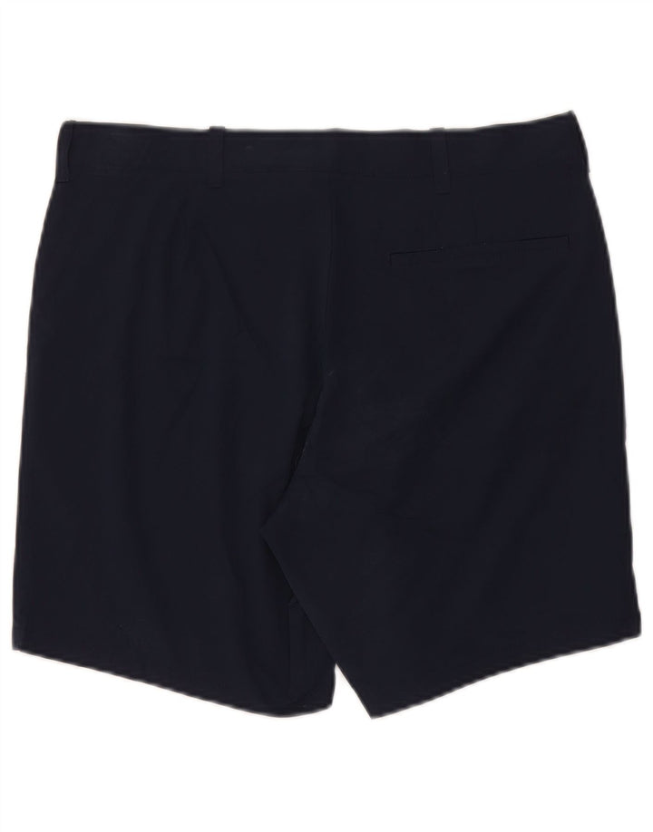 J. Crew Chino Shorts til mænd W31 Medium Navy Blue Polyester