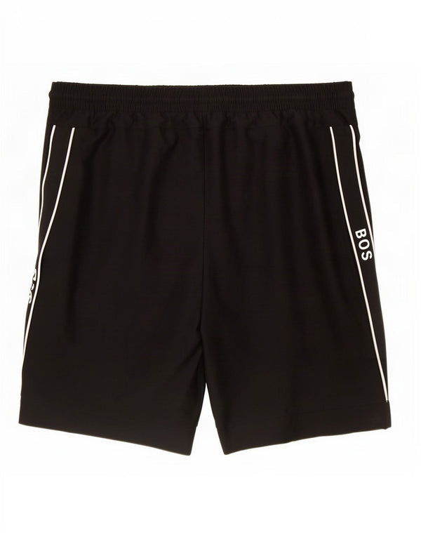 Hugo Boss Herre grafiske svømmeshorts 3XL sort polyester