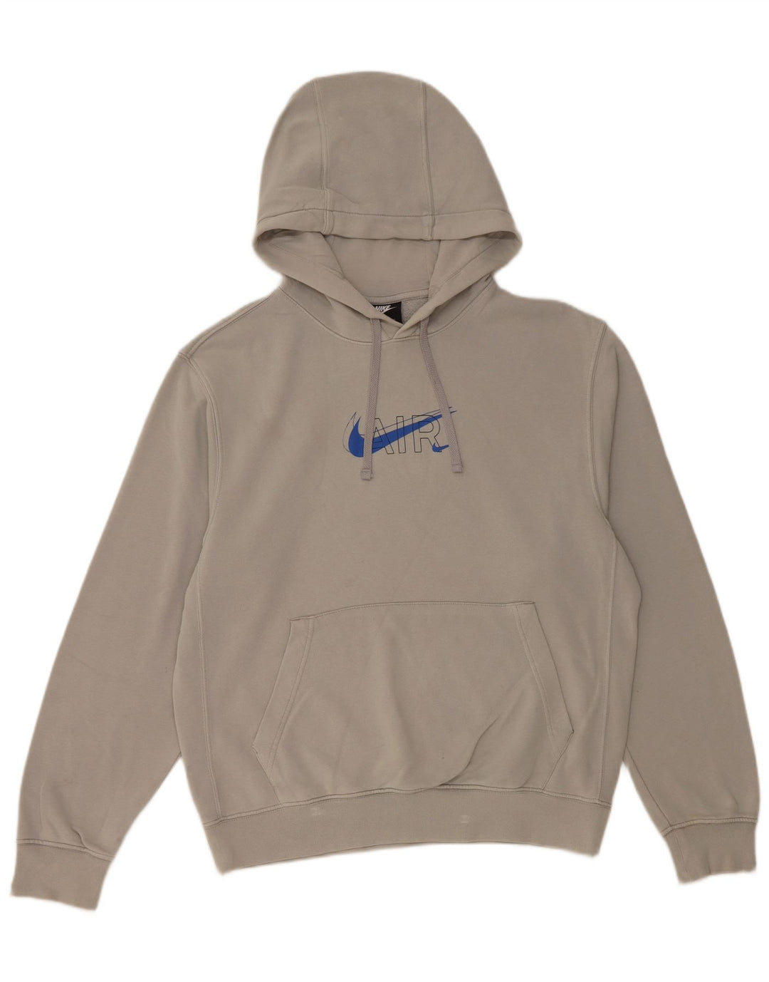 NIKE Air Graphic hættetrøje til mænd, lille grå bomuld