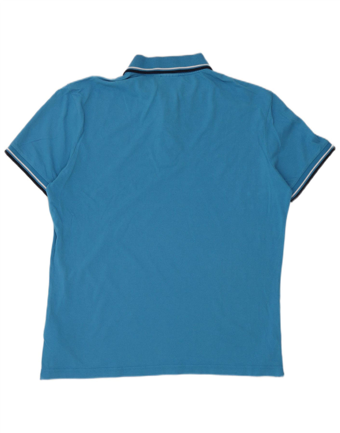 DIADORA Poloskjorte til mænd, stor blå bomuld