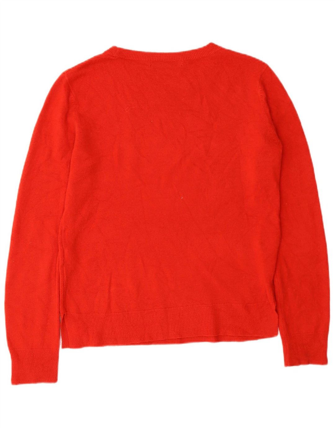 Marks & Spencer Dame sweater med rund hals DK 10 Lille rød akryl