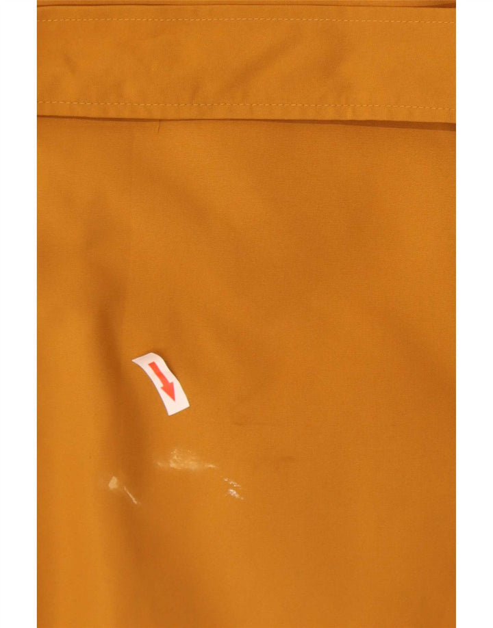 Marks & Spencer Trench Coat til mænd UK 16 Large Orange Polyester