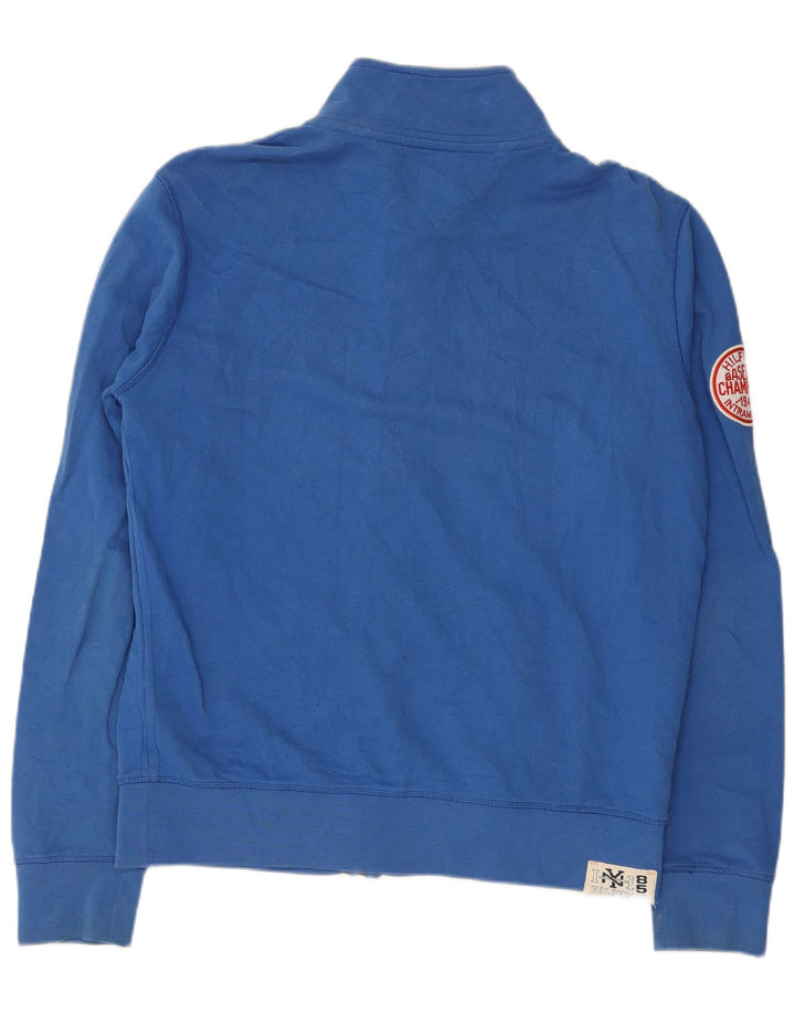 Tommy Hilfiger Herre grafisk træningsdragt Topjakke 2XL Blå Bomuld