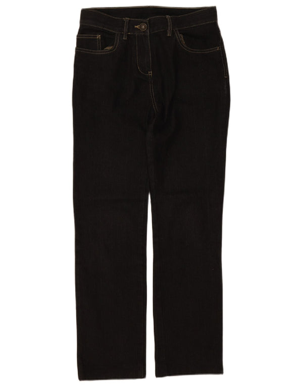 Marks & Spencer Lige jeans til kvinder UK 8 Small W26 L27 Black Bomuld