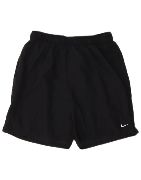 NIKE sportsshorts til kvinder UK 12 Medium sort polyester
