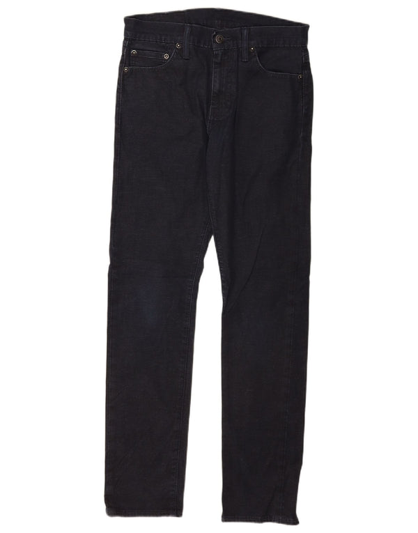 Levi's Slim Jeans til mænd W30 L32 Marineblå bomuld