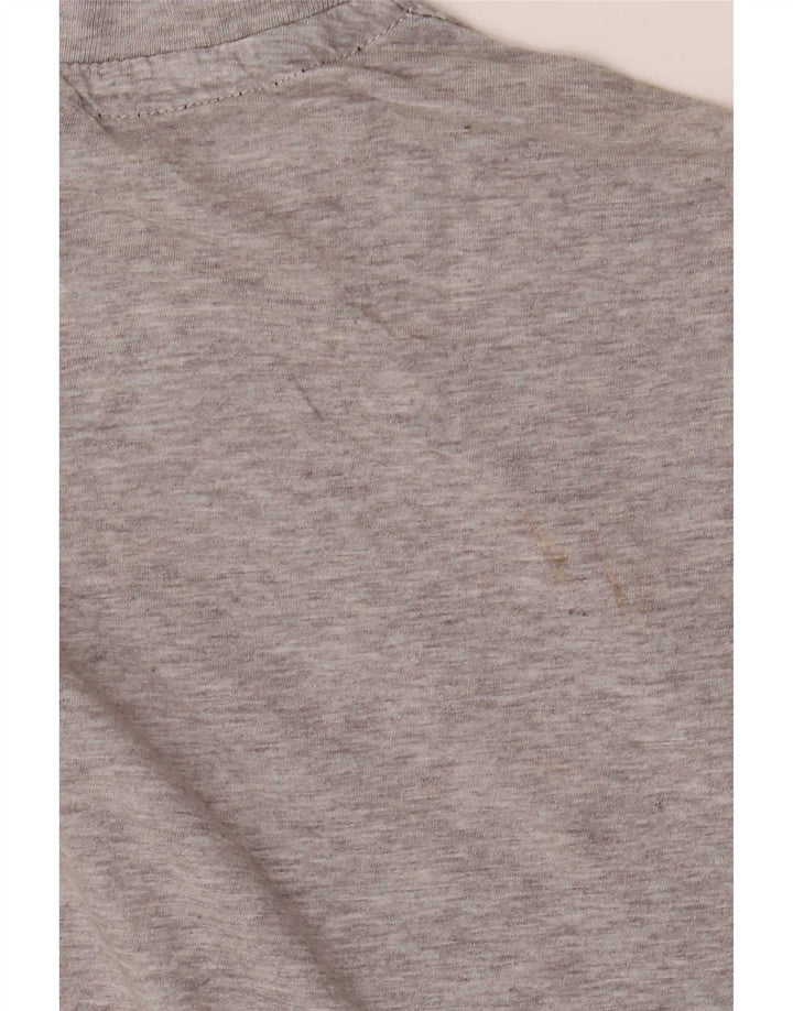 Converse Grafisk T-Shirt Top XL Grå Flecked Bomuld