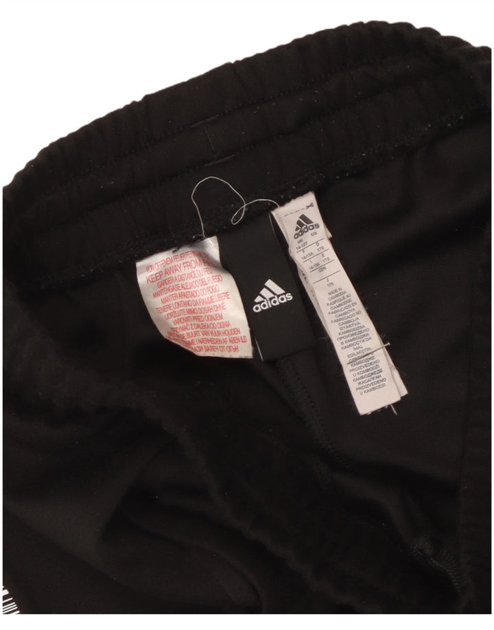 Adidas drenge grafiske sportsshorts 14-15 år sort polyester