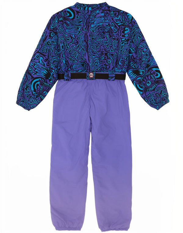 O'Neill Mens Hooded Graphic Ski Jumpsuit IT 52 XL Purple Nylon