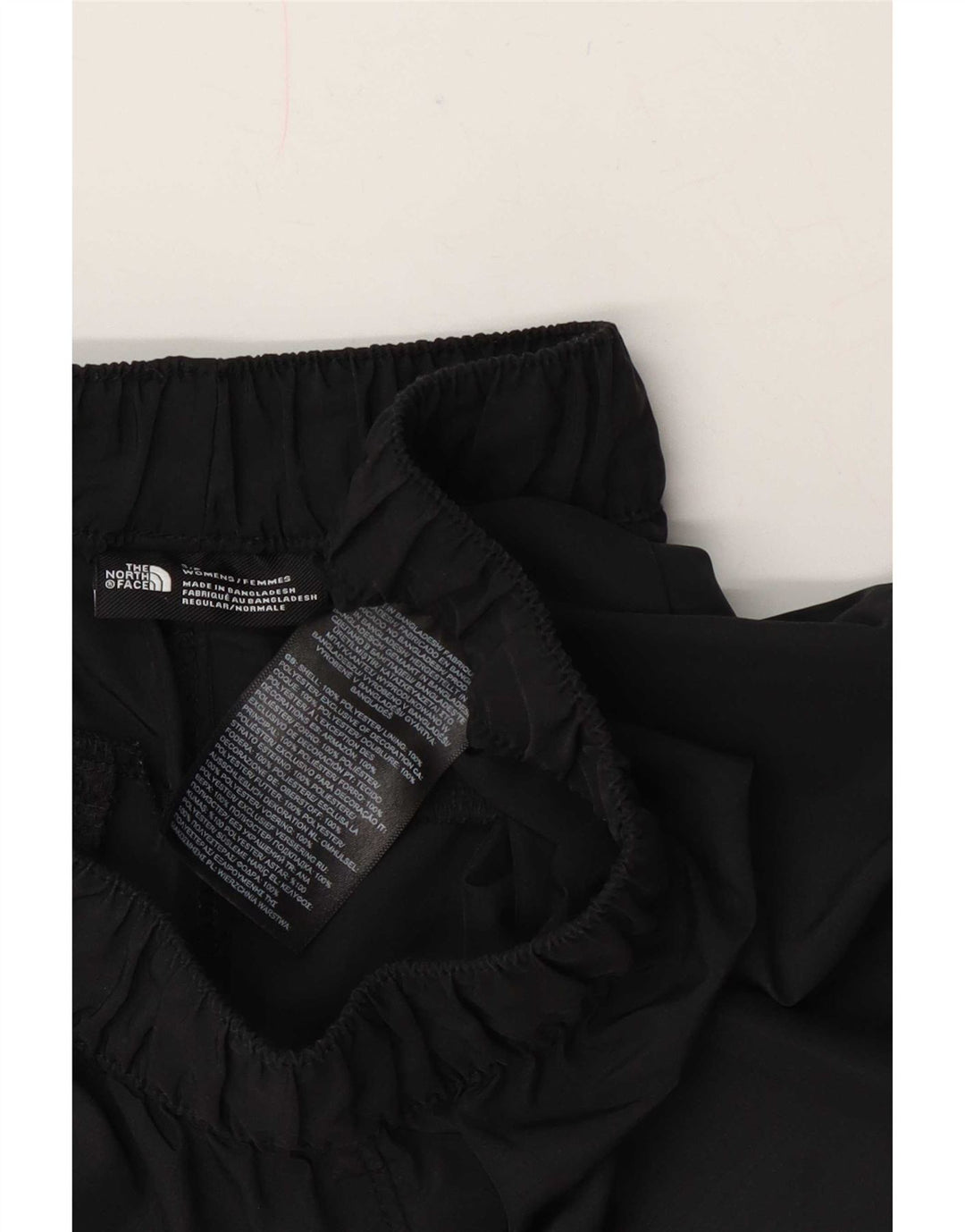 The North Face Graphic Sports Shorts til kvinder UK 10 Small Black Polyester