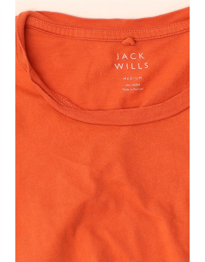 Jack Wills Herre T-Shirt Top Medium Orange