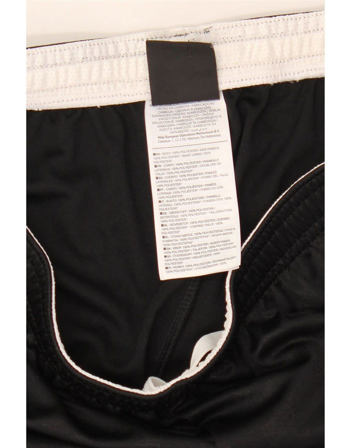 Nike Herre Dri Fit Sportshorts Medium Sort Colourblock Polyester
