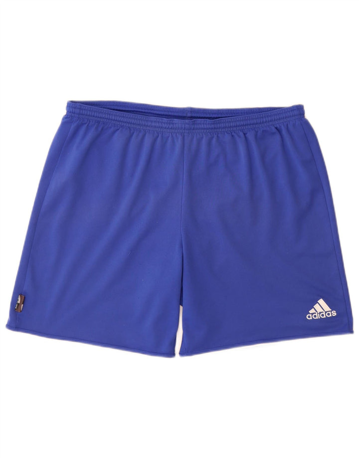 Adidas Herre Climalite Sportshorts Store Blå Polyester