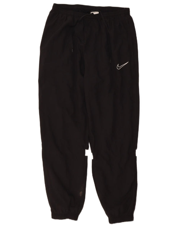 Nike Herre Dri Fit træningsdragt Bukser Joggers Large Black Colourblock