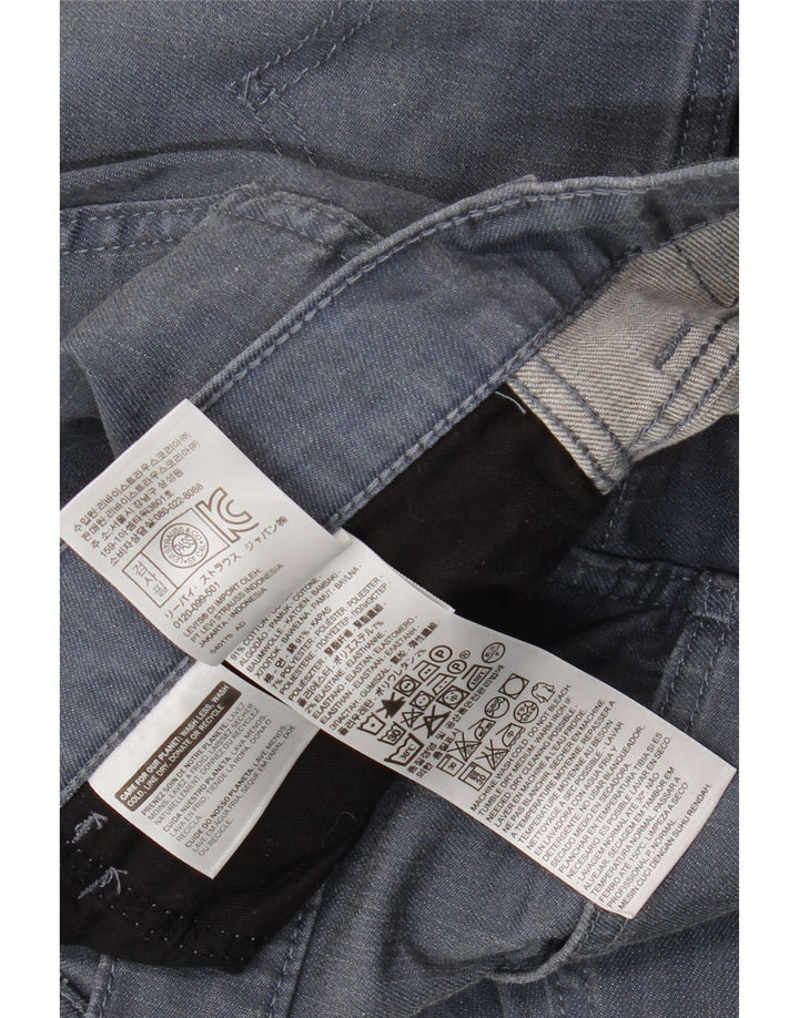 Levi's Herre 511 Slim Jeans W34 L32 Blå Bomuld