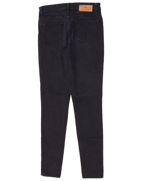 Massimo Dutti Dame Skinny Jeans EU 38 Small W28 L29 Marineblå Bomuld