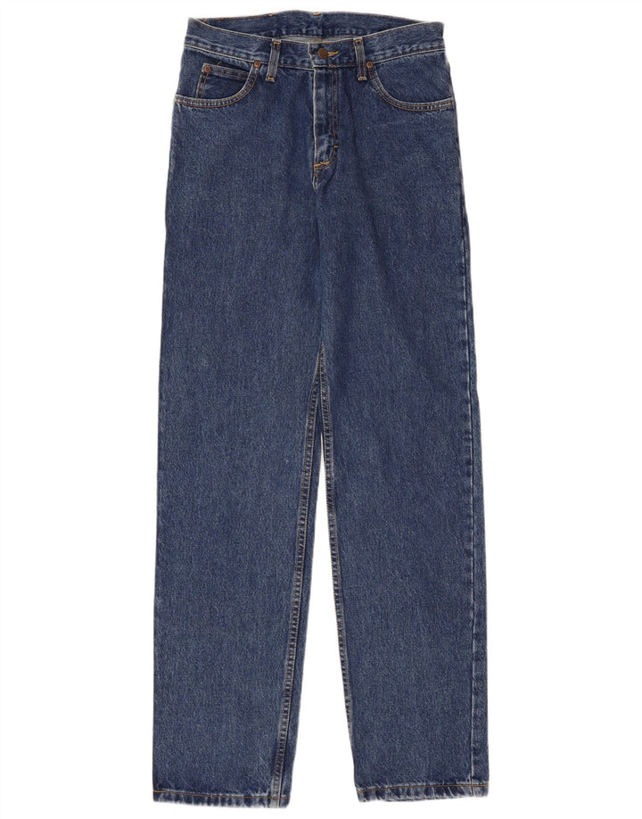 LEE Herre Brooklyn Straight Jeans W31 L34 Blå Bomuld