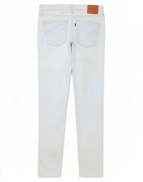 Levi's Kvinder Mile High Super Skinny Jeans W30 L30 Blå Bomuld