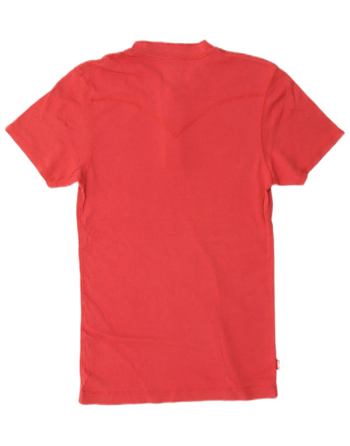 Levi's Herre T-Shirt Top Lille Rød
