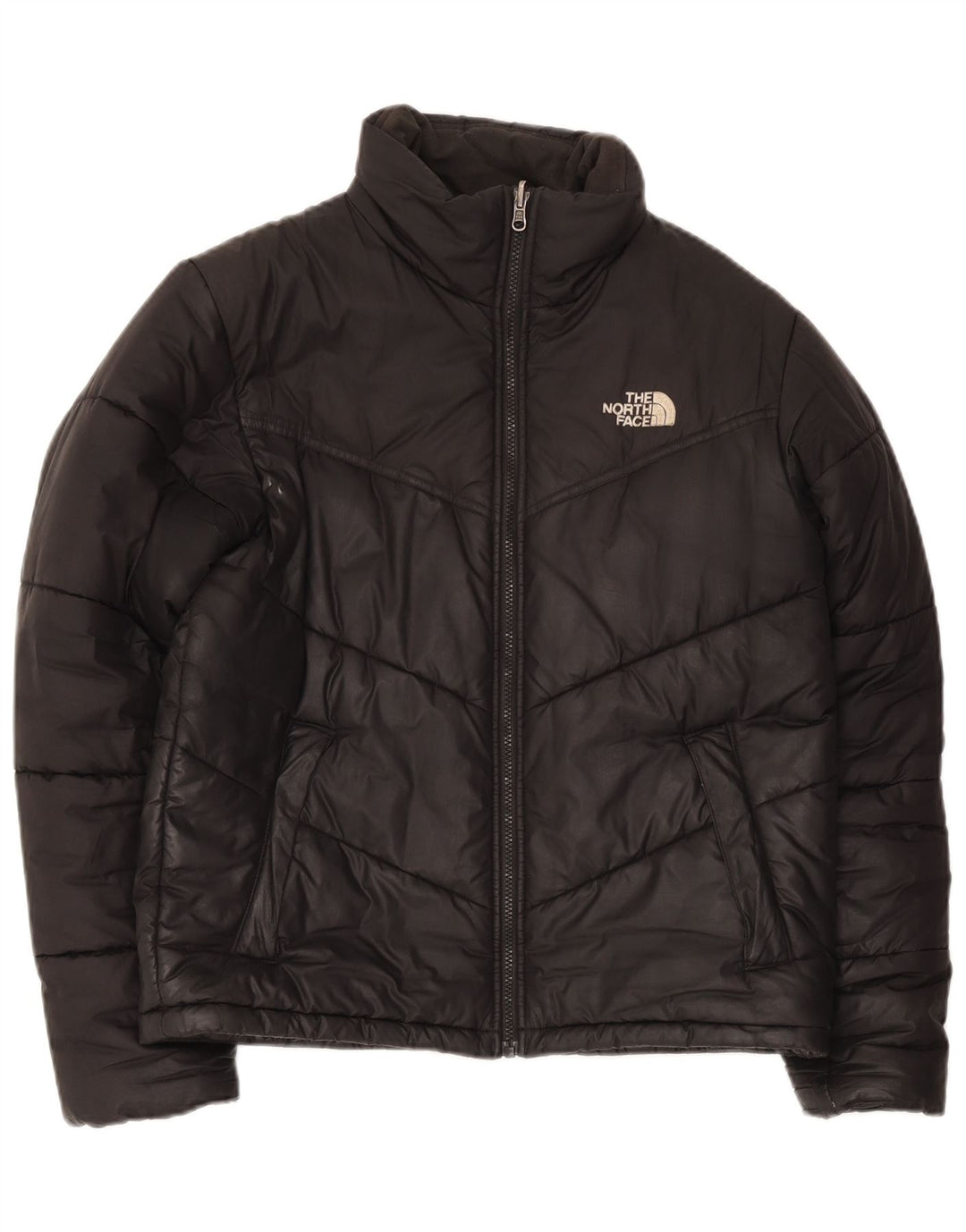 The North Face Herre polstret jakke UK 36 Lille sort polyester