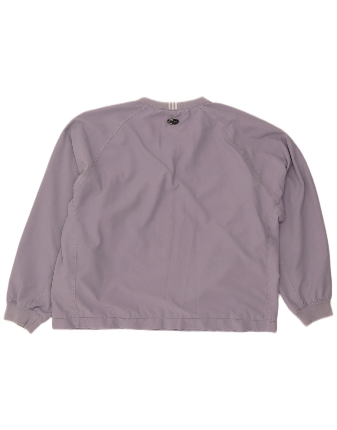 ADIDAS Dame Climashell Pullover Træningsdragt Top UK 16 Large Purple