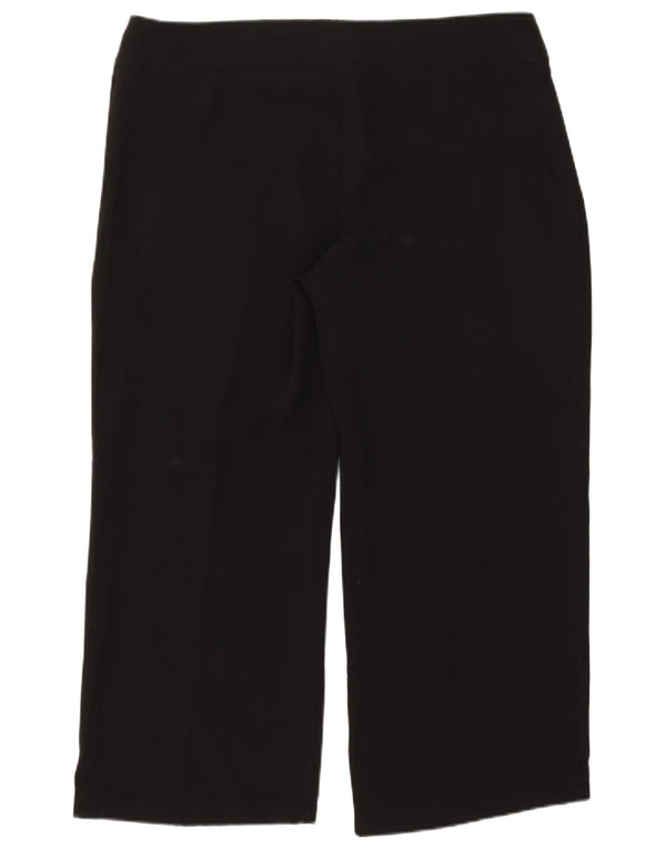 Marks & Spencer lige cropped bukser til kvinder UK 20 2XL W39 L26 Sort