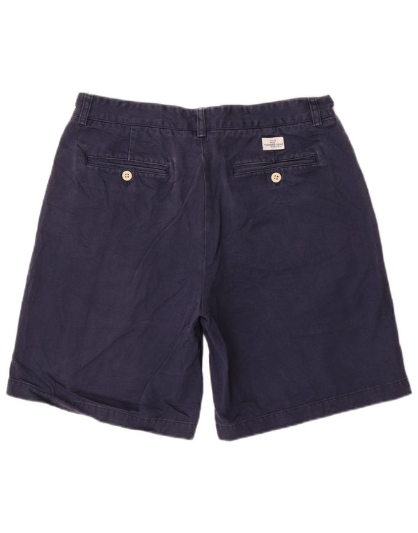 Vineyard Vines Herre Chino Shorts W33 Medium Navy Blue Bomuld
