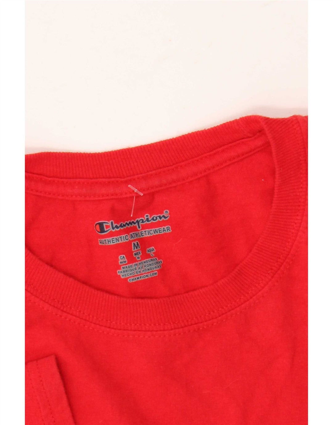 Champion Herre Ohio State Grafisk T-Shirt Top Medium Rød