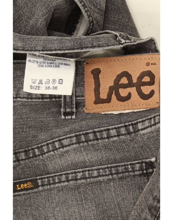 Lee Herre Bootcut Jeans W38 L36 Grå Bomuld