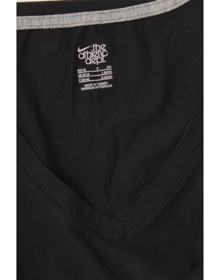 Nike Dametop Langærmet UK 8/10 Lille Sort