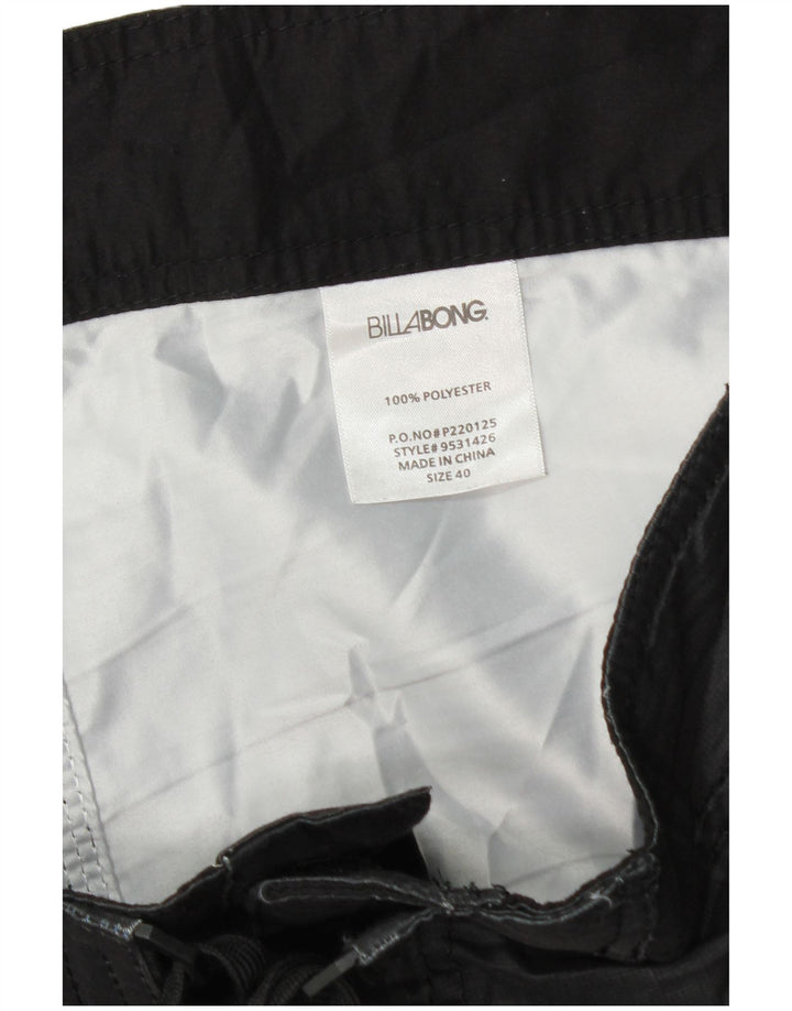 Billabong Badeshorts til mænd XL sort ternet polyester