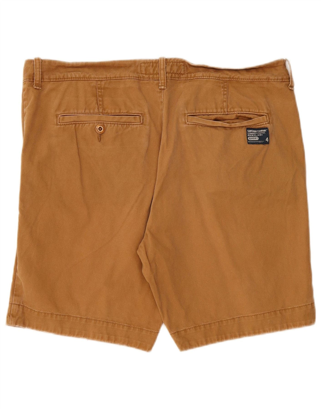 SUPERDRY Chino Shorts til mænd 2XL W42 Beige Bomuld