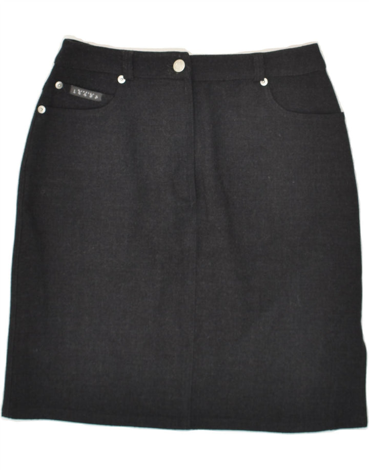 MARELLA Womens Straight Skirt W28 Medium  Black | Vintage Marella | Thrift | Second-Hand Marella | Used Clothing | Messina Hembry 