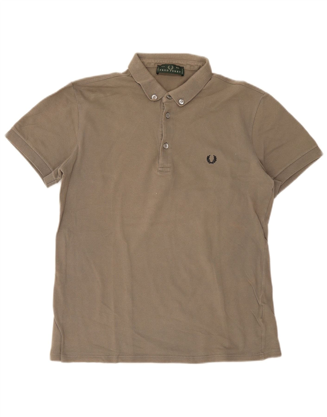Fred Perry herre poloshirt XL grå bomuld