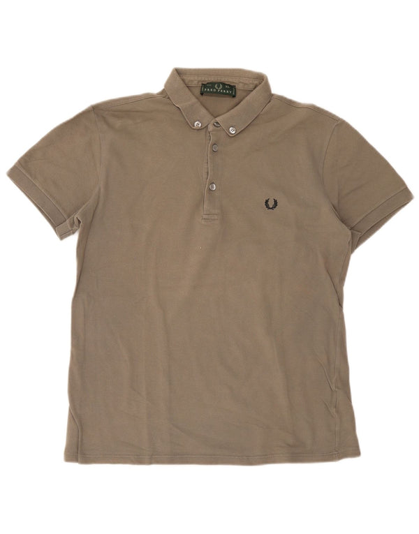 Fred Perry Mens Polo Shirt XL Grey Cotton