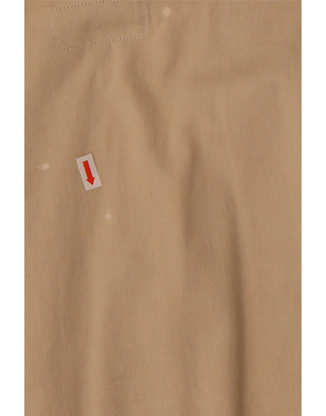 Vintage Herre Utility Gilet UK 38 Medium Beige Cotton