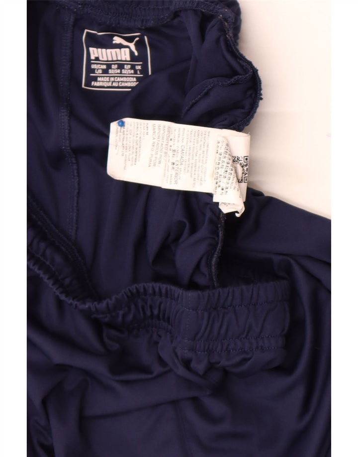 Puma Sportshorts til mænd, store marineblå polyester