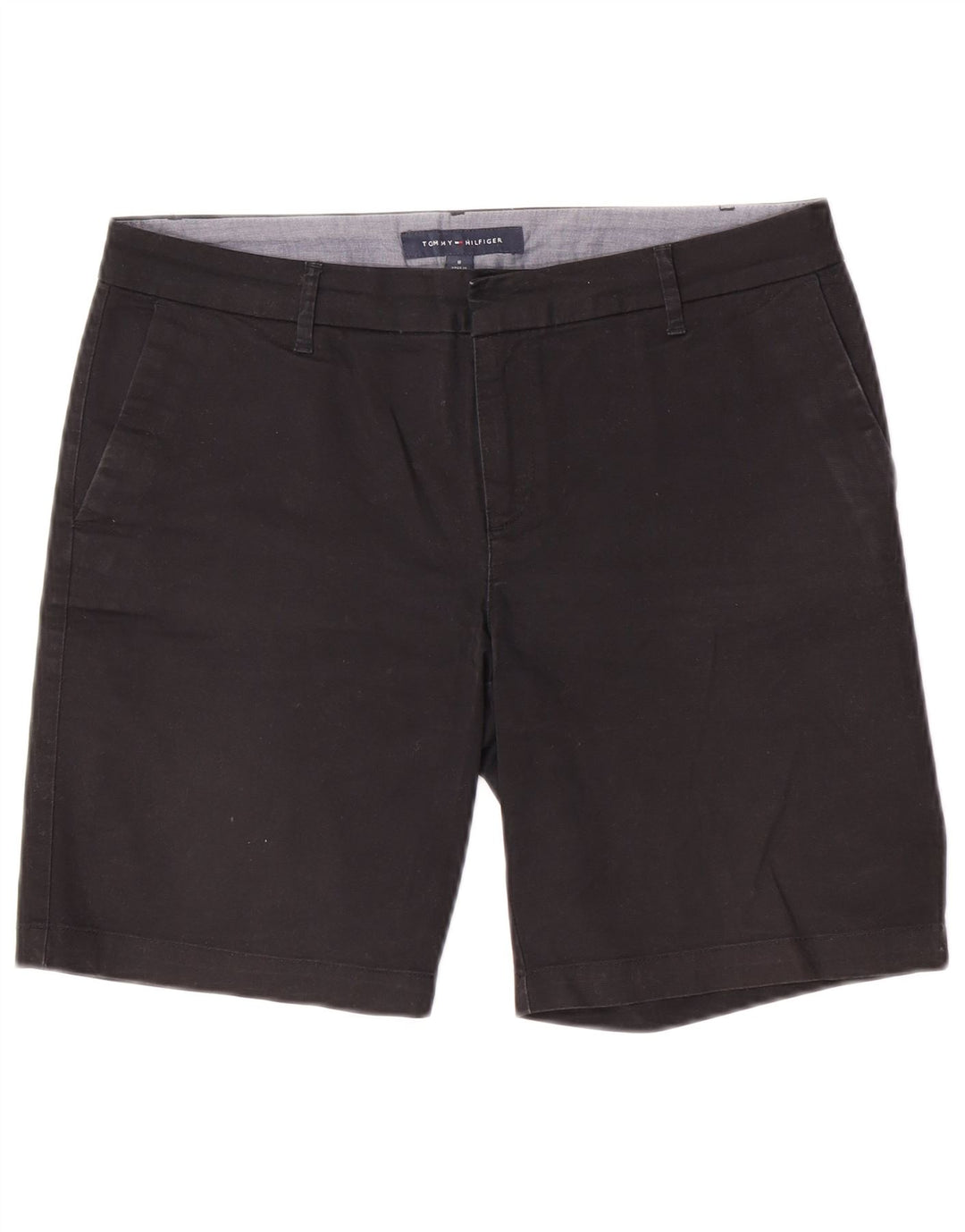 Tommy Hilfiger Chino Shorts til kvinder US 8 Medium W32 Sort Bomuld