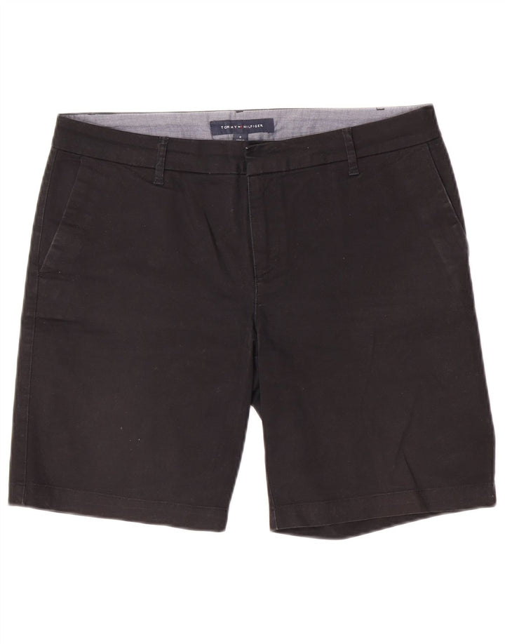 Tommy Hilfiger Chino Shorts til kvinder US 8 Medium W32 Sort Bomuld